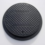 Lightweight Composite Manhole Cover 425 mm Clear Opening Load Rated to A15 CC0425A15 